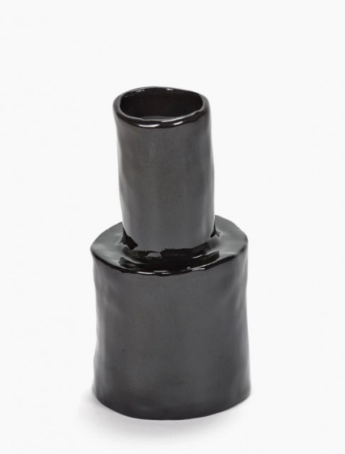 SERAX + Helena, vaas zwart 3 ( Marie Michielssen)